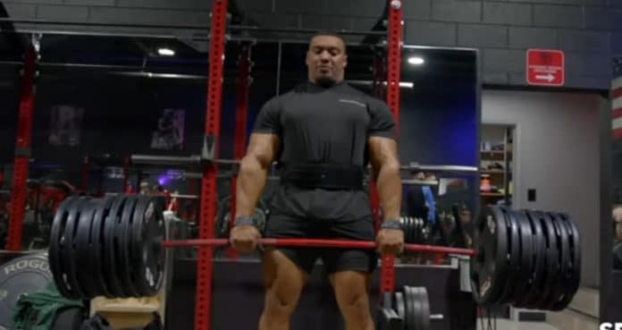 Larry Wheels crushed a massive workout featuring 20 single sets of 700 pounds.