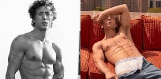 Jeremy Allen White recently poised for Calvin Klein to show off his physique.