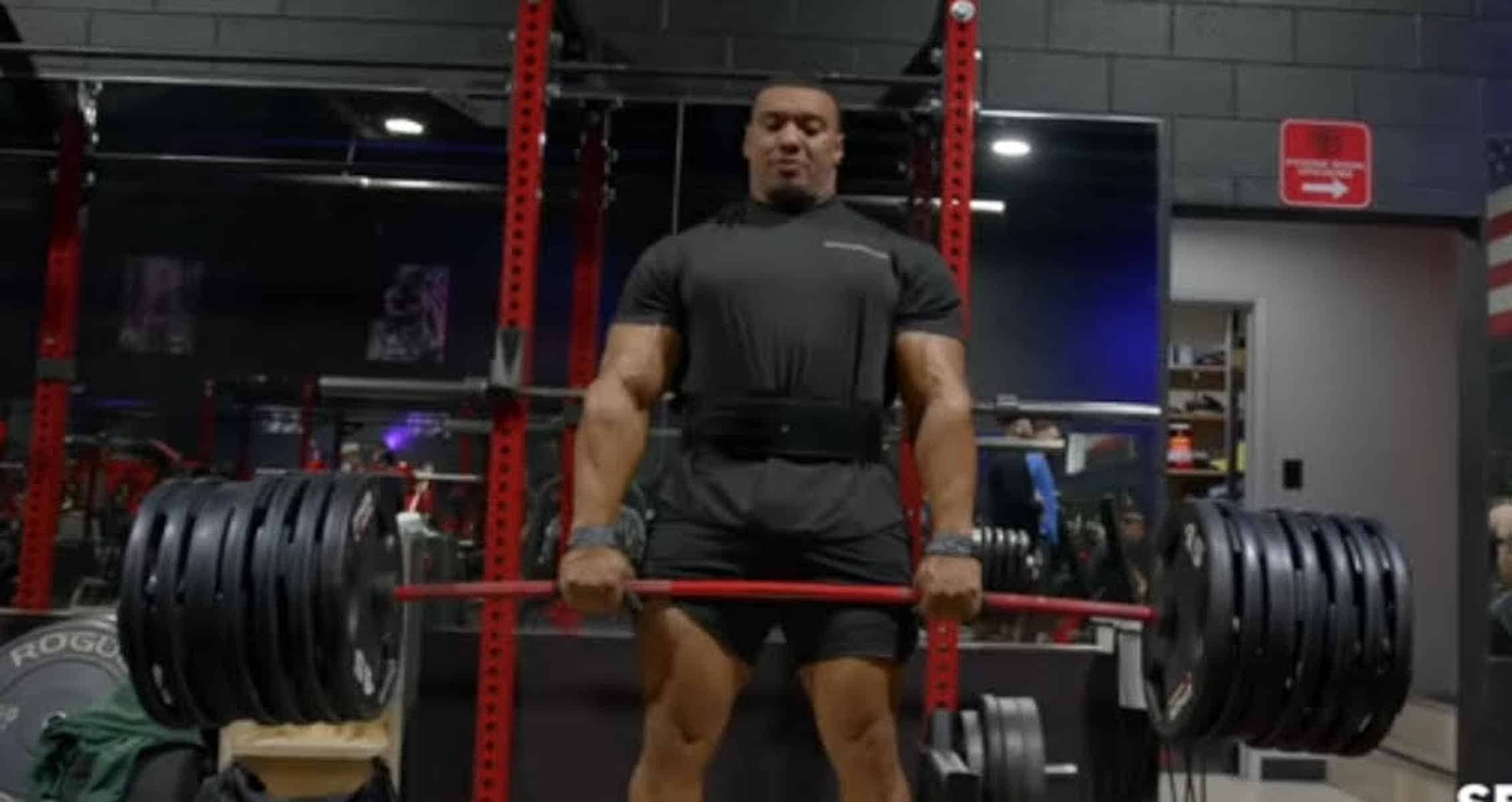 Larry Wheels Displays Insane Strength By Deadlifting 675 Pounds With ...