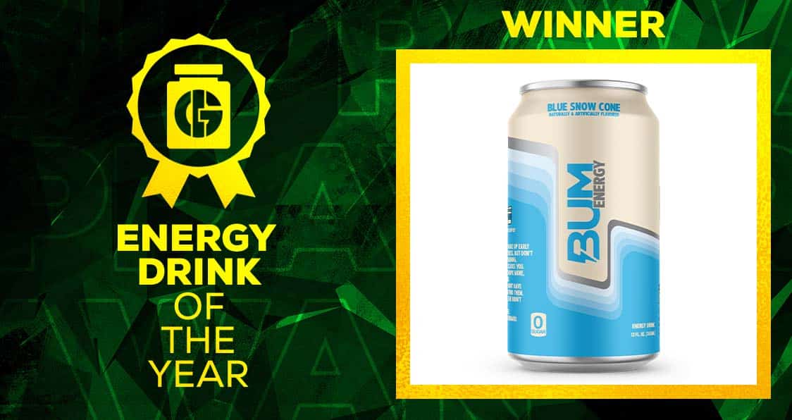 2023 Generation Iron Supplement Awards Energy Drink BUM Energy