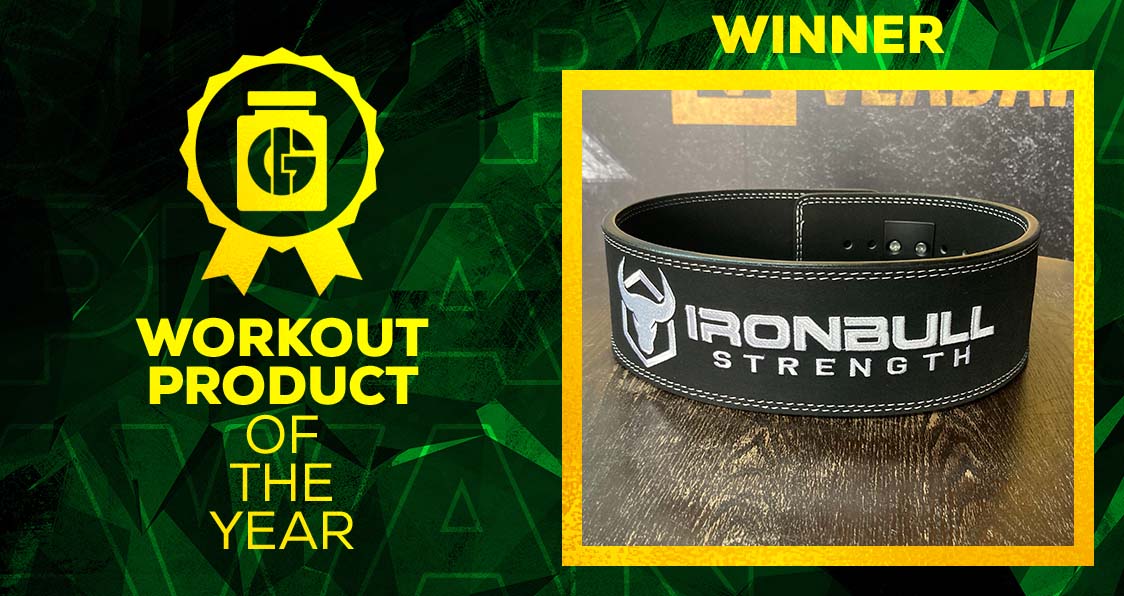 2023 Generation Iron Supplement Awards Workout Product Iron Bull Strength Lever Belt