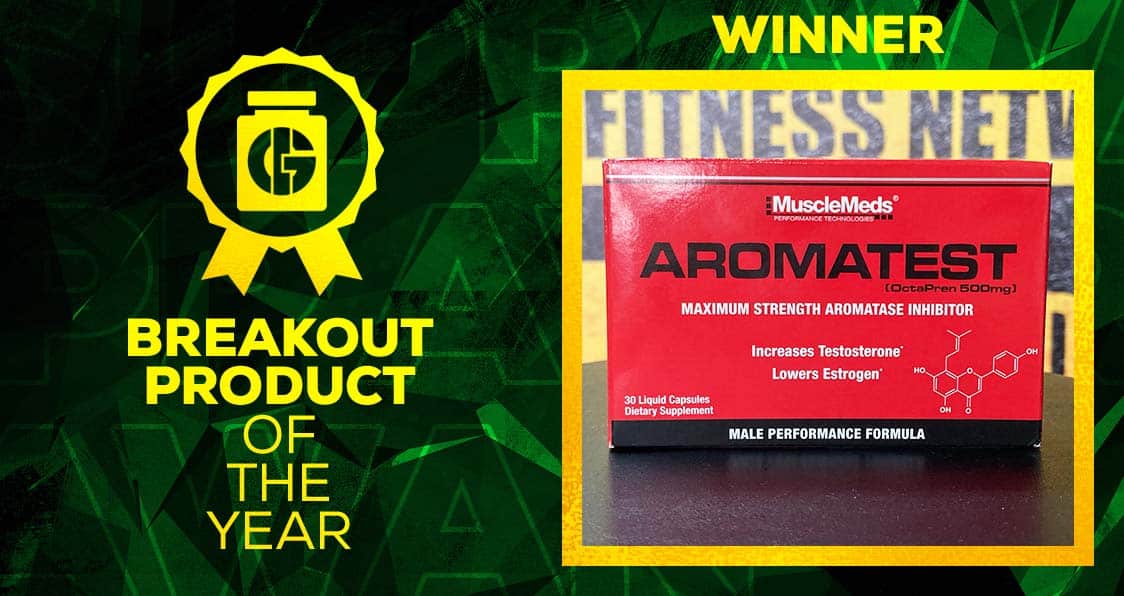 2023 Generation Iron Supplement Awards Breakout Product MuscleMeds Aromatest