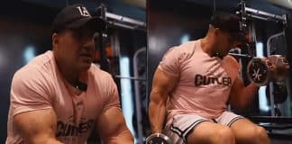 Jay Cutler shared a recent arm workout and talked tips on how to build muscle.