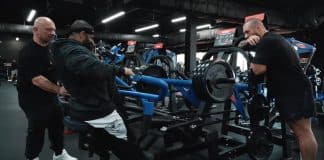 Chris Bumstead and Hadi Choopan teamed up for a back day.