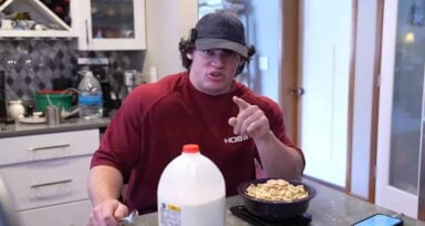 Sam Sulek shared his 4,887 calorie day of eating during his winter bulk.