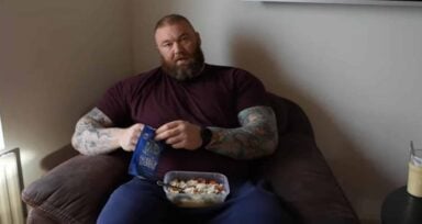 Hafthor Bjornsson shared a day of eating that consisted of 8,000 calories.