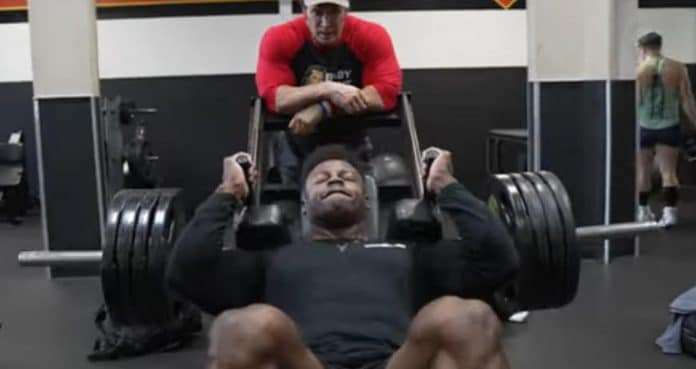 Breon Ansley focused on quads with the guidance of Mike O'Hearn.