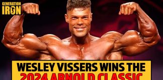 Wesley Vissers 2024 Arnold Classic Winner