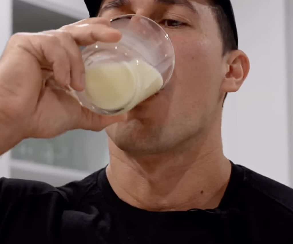 drinking breast milk