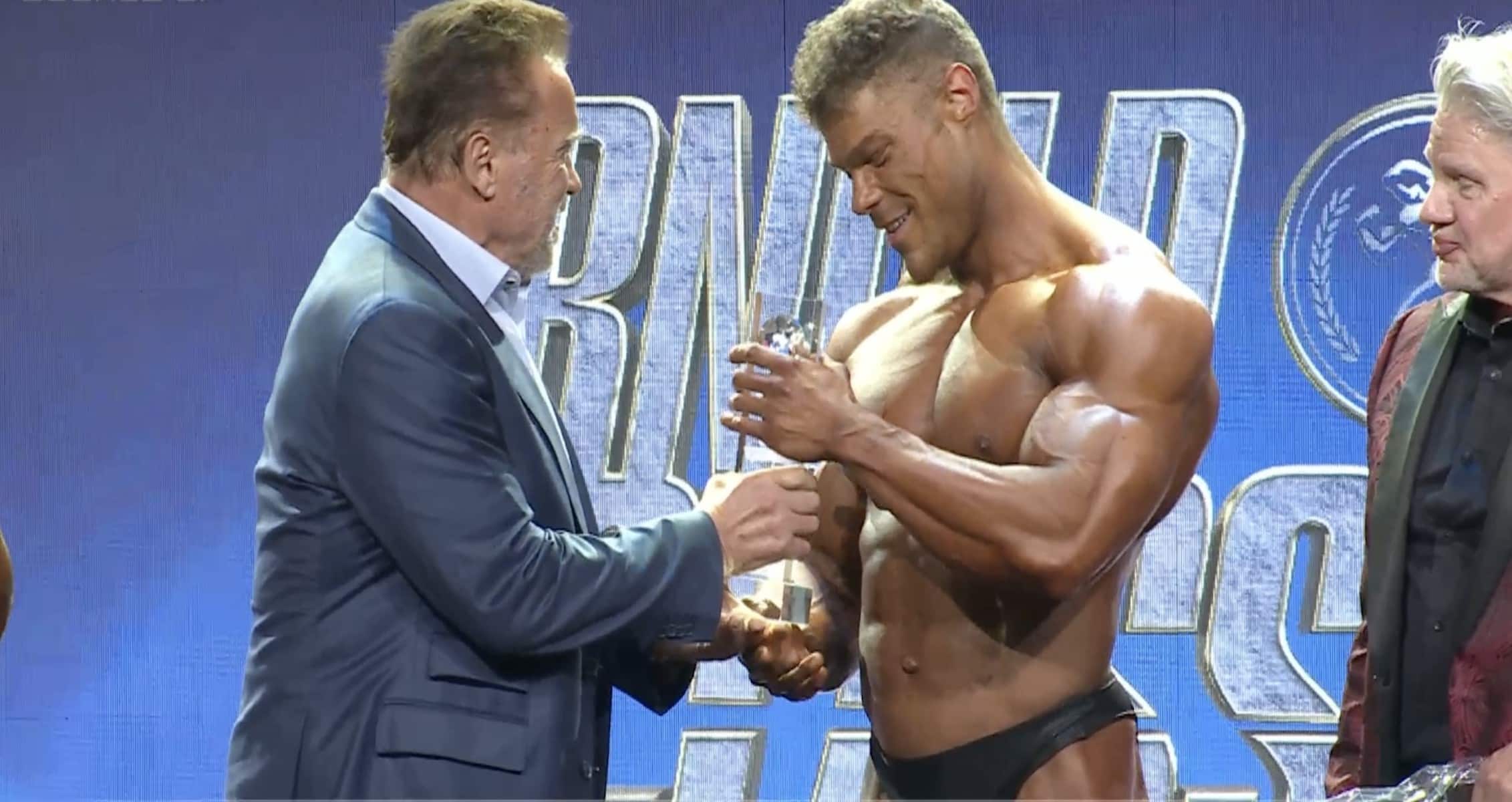 wesley vissers wins Arnold Classic