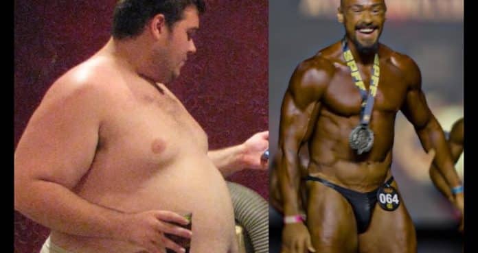 Leonardo Mahcado lost an insane amount of weight and turned into ab bodybuilding champion.