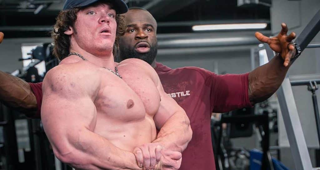 Samson Dauda and Sam Sulek hit a chest workout.