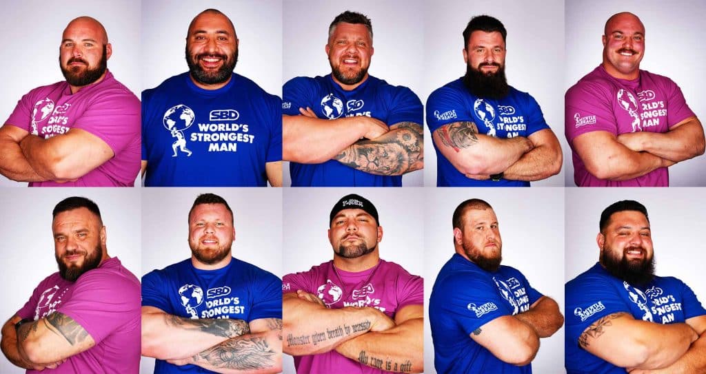 2024 World's Strongest Man Finalists