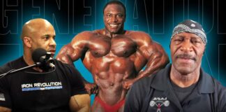 Victor Martinez Lee Haney bodybuilding