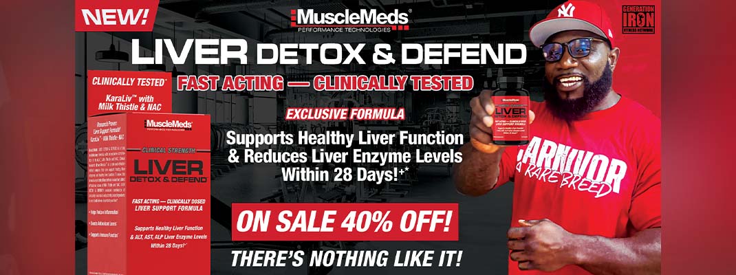 MuscleMeds Liver Detox & Defend