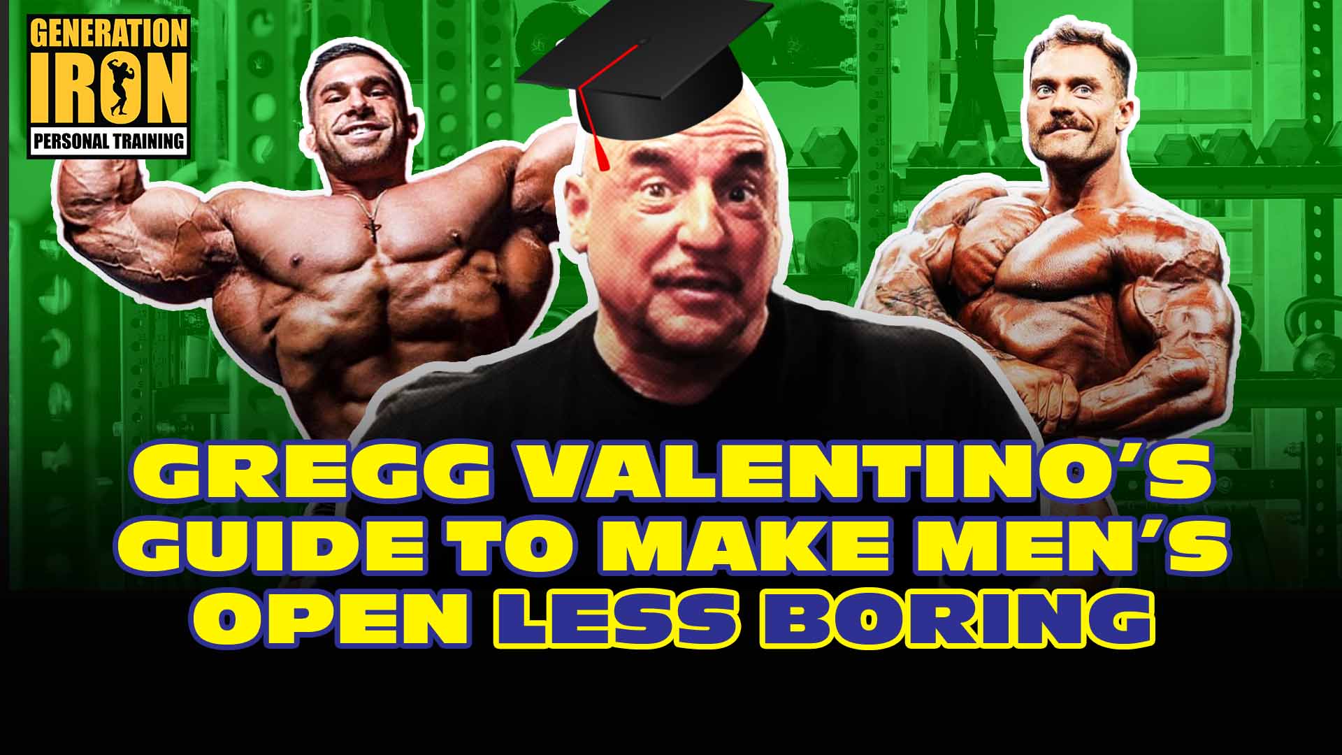 Here's Why Gregg Valentino Thinks Mens' Open Bodybuilding Is Still BORING