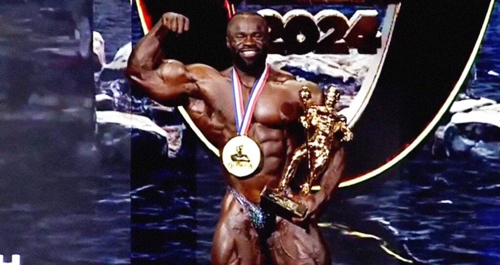 2024 Mr. Olympia Samson Dauda Winner
