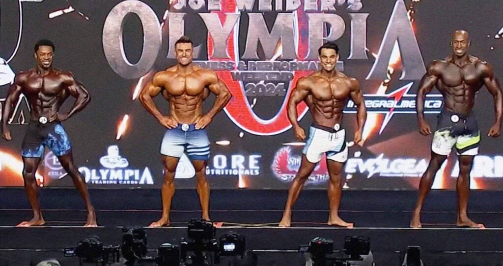 2024 Olympia Men's Physique Prejudging