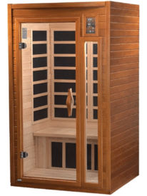 Dynamic Saunas Home Sauna with Infrared Lighting for up to 2 People