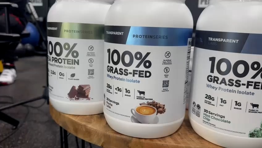 Transparent Labs 100% Grass Fed Whey Protein Isolate