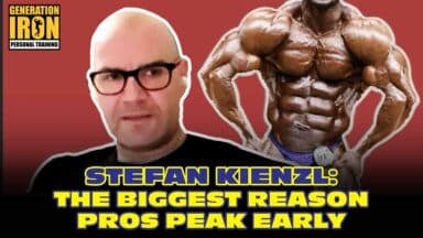 Stefan Kienzl: The Biggest Reason Pro Bodybuilders Peak Too Early | GI Conversation (Part 4)