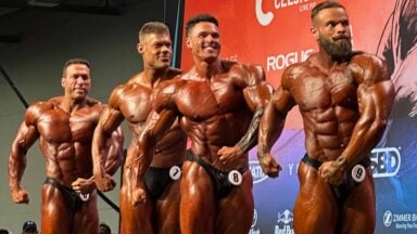 Classic Physique pre-judging 2025 Arnold Classic