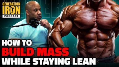 Victor Martinez Explains: How To Build Mass While Staying Lean | GI Podcast