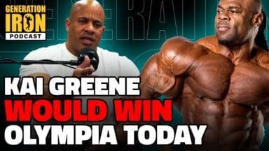 Victor Martinez: Peak Kai Greene Would Win Olympia Today | GI Podcast