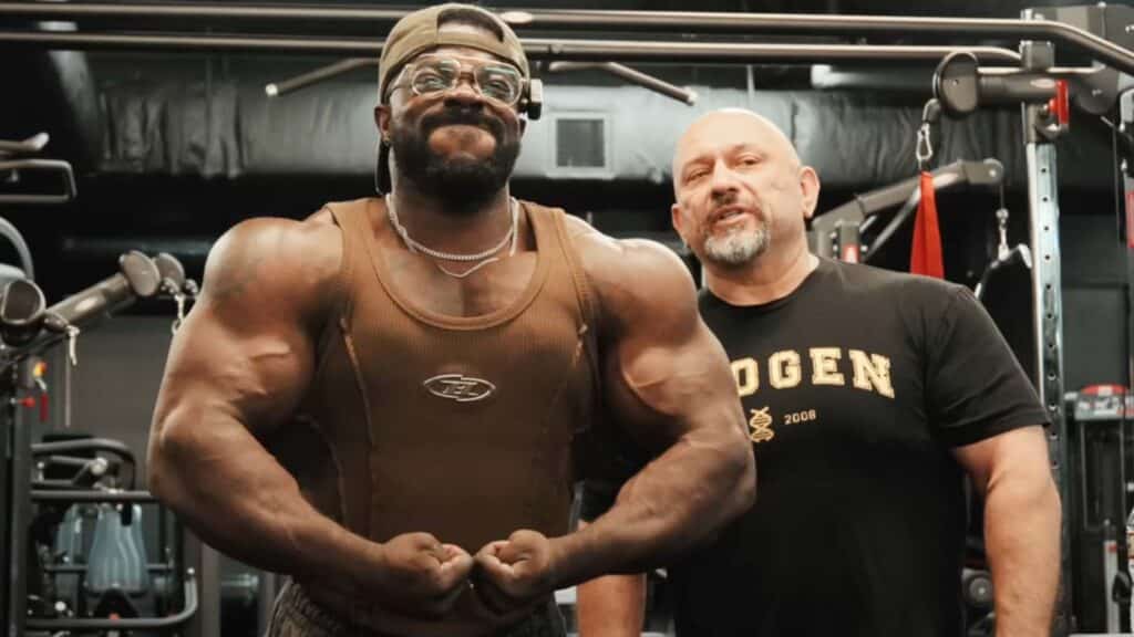 Hany Rambod trains Terrence Ruffin