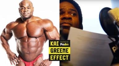 Kai Greene podcast announcement