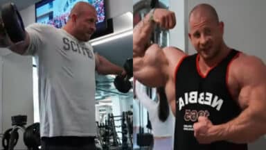 Michal Krizo Hits Shoulder Workout During “Quality Bulking” Phase Of Contest Prep