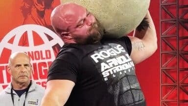 2025 Arnold Classic Strongman Mitchell Hooper