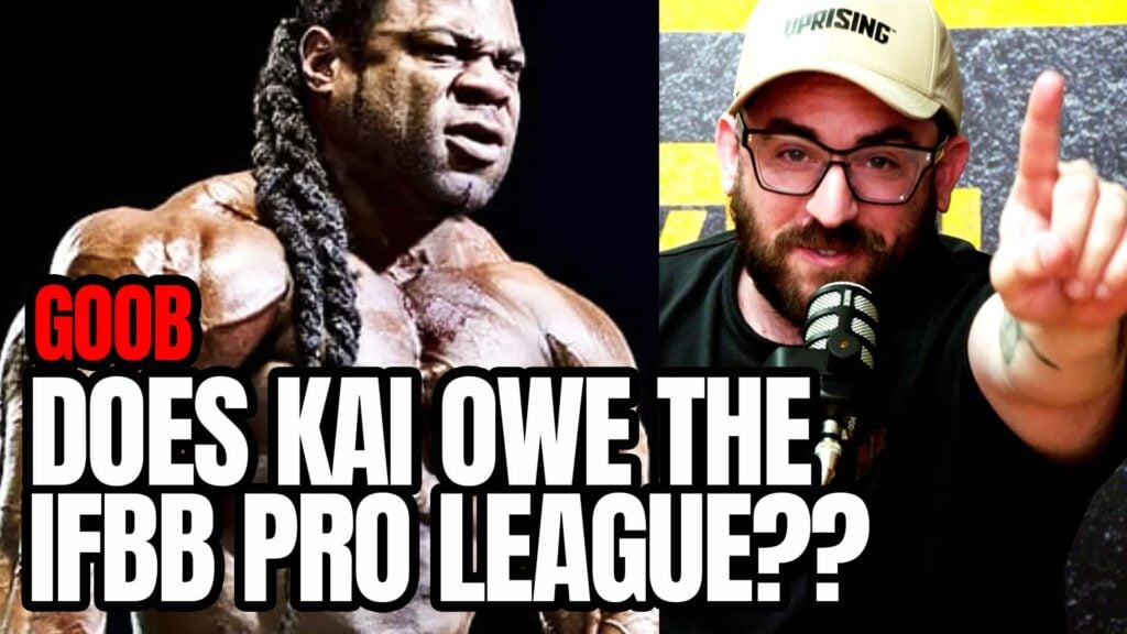 Does Kai Greene Owe The IFBB Pro League? | The Goob Show