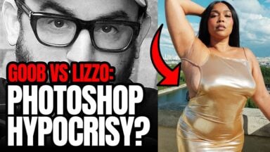 Goob Vs Lizzo: Photoshop Hypocrisy? | The Goob Show