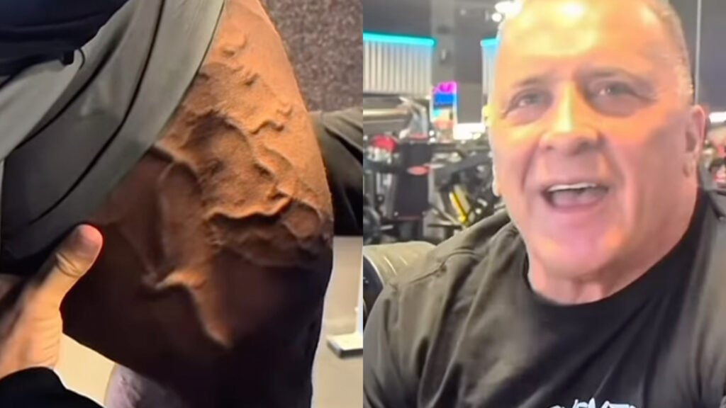 Neckzilla Quads bodybuilding Milos Sarcev