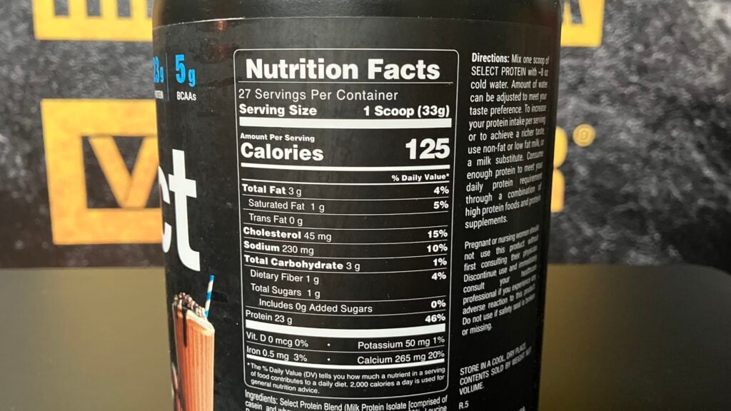 whey and casein blend