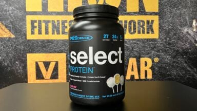 Select Protein Powder Review (Cake Pop)