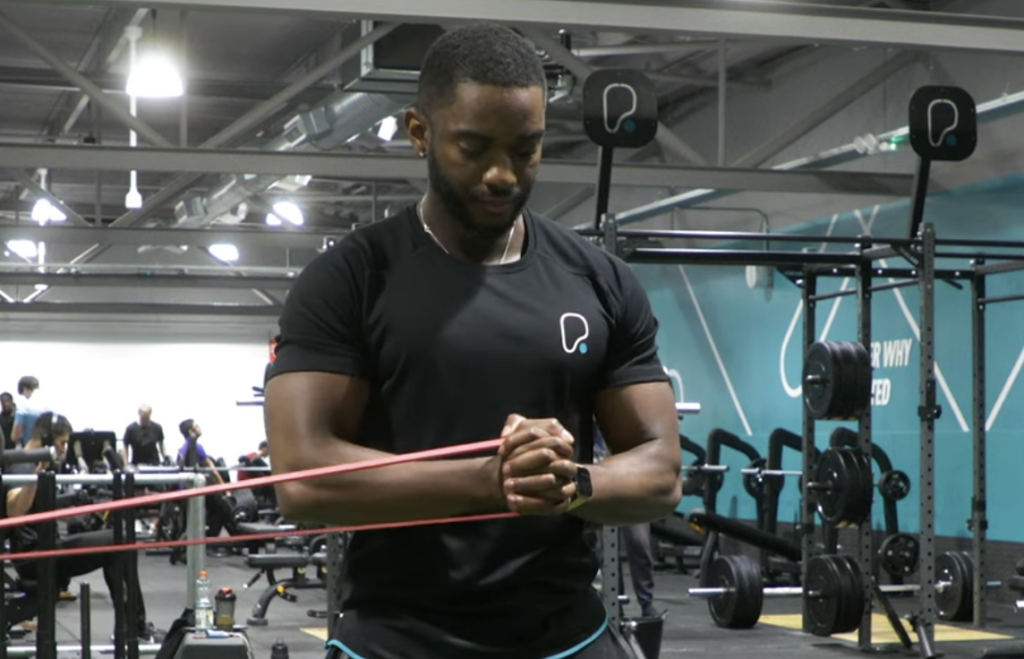 how to do a pallof press