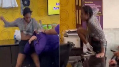 Insane Video Shows Gym Goer Hopping Over Counter To Attack Planet Fitness Employee