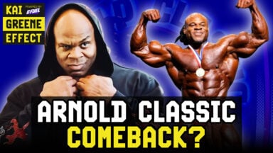 Kai Greene – Arnold Classic Comeback? | Kai Greene Effect