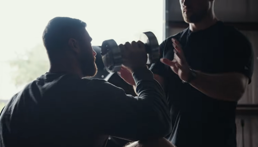 chris bumstead dumbbell 