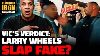 Victor Martinez’s Verdict: Was The Larry Wheels Slap Real Or Fake? | GI Podcast
