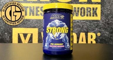MHP STRONG AF Pre-Workout Review