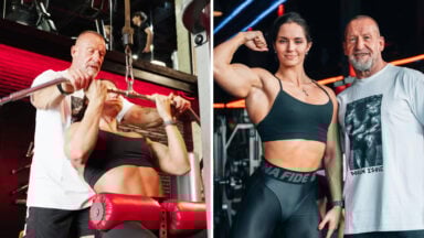 ‘Kendall Jenner of Bodybuilding’ Vladislava Galagan Survives Brutal Back and Delts Session With Dorian Yates