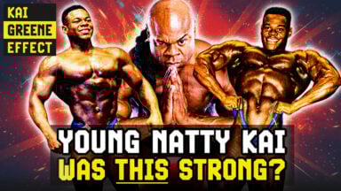 Kai Greene Reveals The Heaviest Weight He Lifted As A Young Natural Bodybuilder | Kai Greene Effect