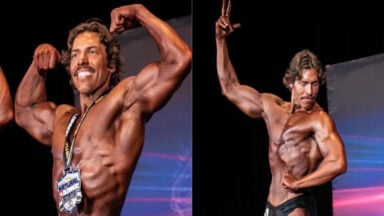Joseph Baena Wins Three Gold Medals During Natural Bodybuilding Debut