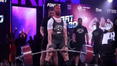 Powerlifter Colton Engelbrecht Smashes 520kg Sumo Deadlift