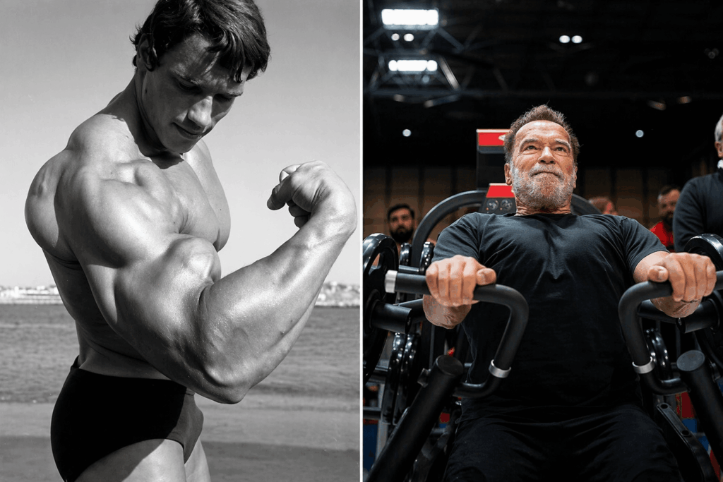 Arnold's plan to burn fat and build muscle