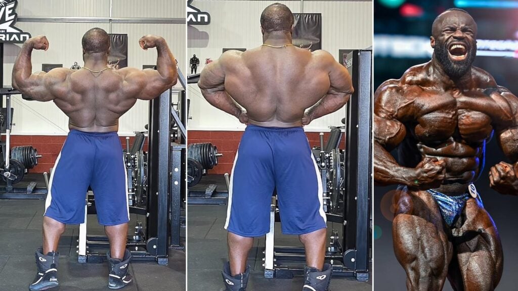 Samson Dauda bodybuilder back