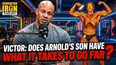 Victor Martinez Answers: Does Arnold Schwarzenegger’s Son Have What It Takes To Go Far? | GI Podcast